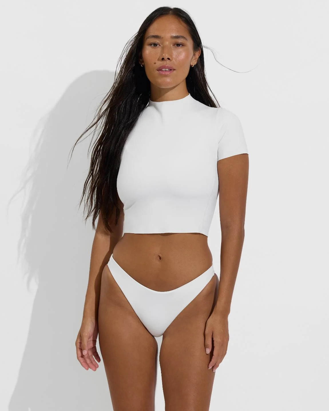 Rays Short Sleeve Top - Coconut | Left on Friday