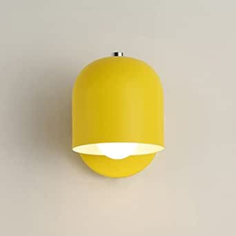 LITFAD Dome Wall Mounted Lamp Modern Simplicity Macaron Metal Wall Sconce Lighting LED Wall Light... | Amazon (US)
