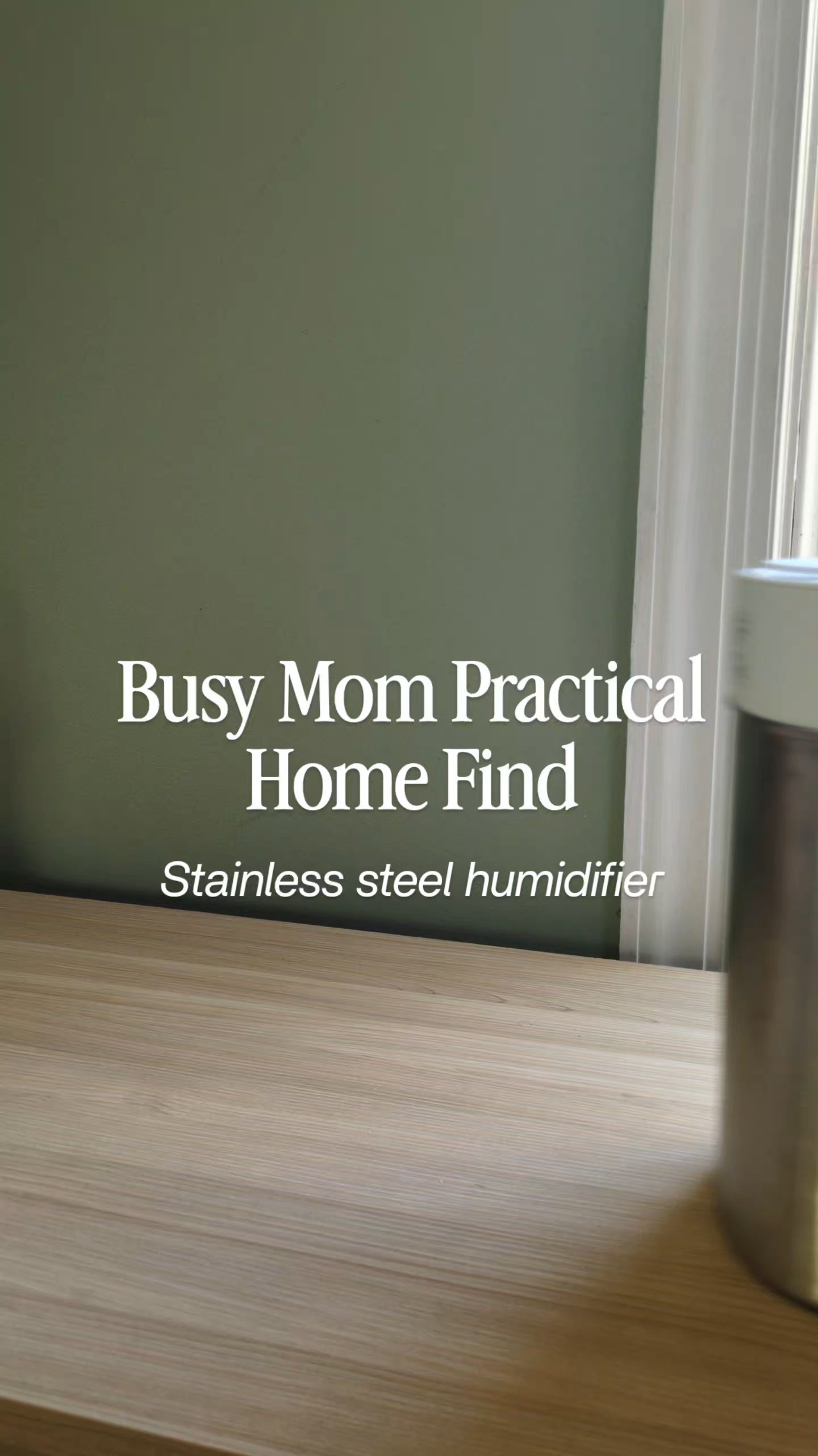 This stainless steel humidifier has been a total lifesaver during the harsh winter months - I'm obsessed! Helps us breathe easy and sleep soundly even when we're feeling 🤧🥶❄️#humidifier #lowtoxfinds #amazonmusthave #busymomtips winter blues cold season 

#LTKSeasonal #LTKHome