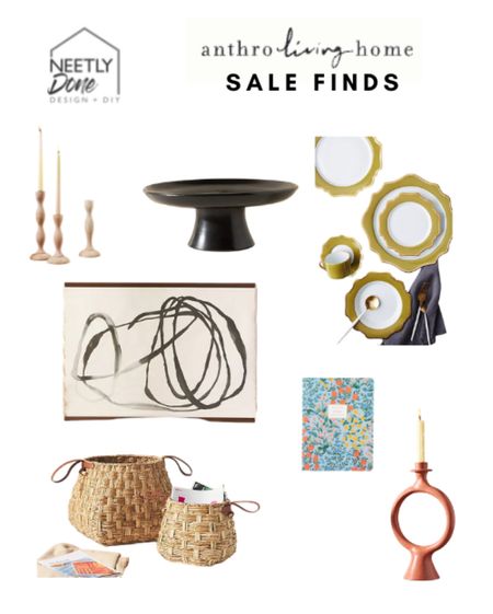 Fun decor items on sale at Anthro Living. Love the fun shapes on the candle holders and the pedestal bowl. Love the modern art tapestry, festive plates and it’s never too late to invest in a planner for 2022!

#LTKhome #LTKfamily #LTKsalealert