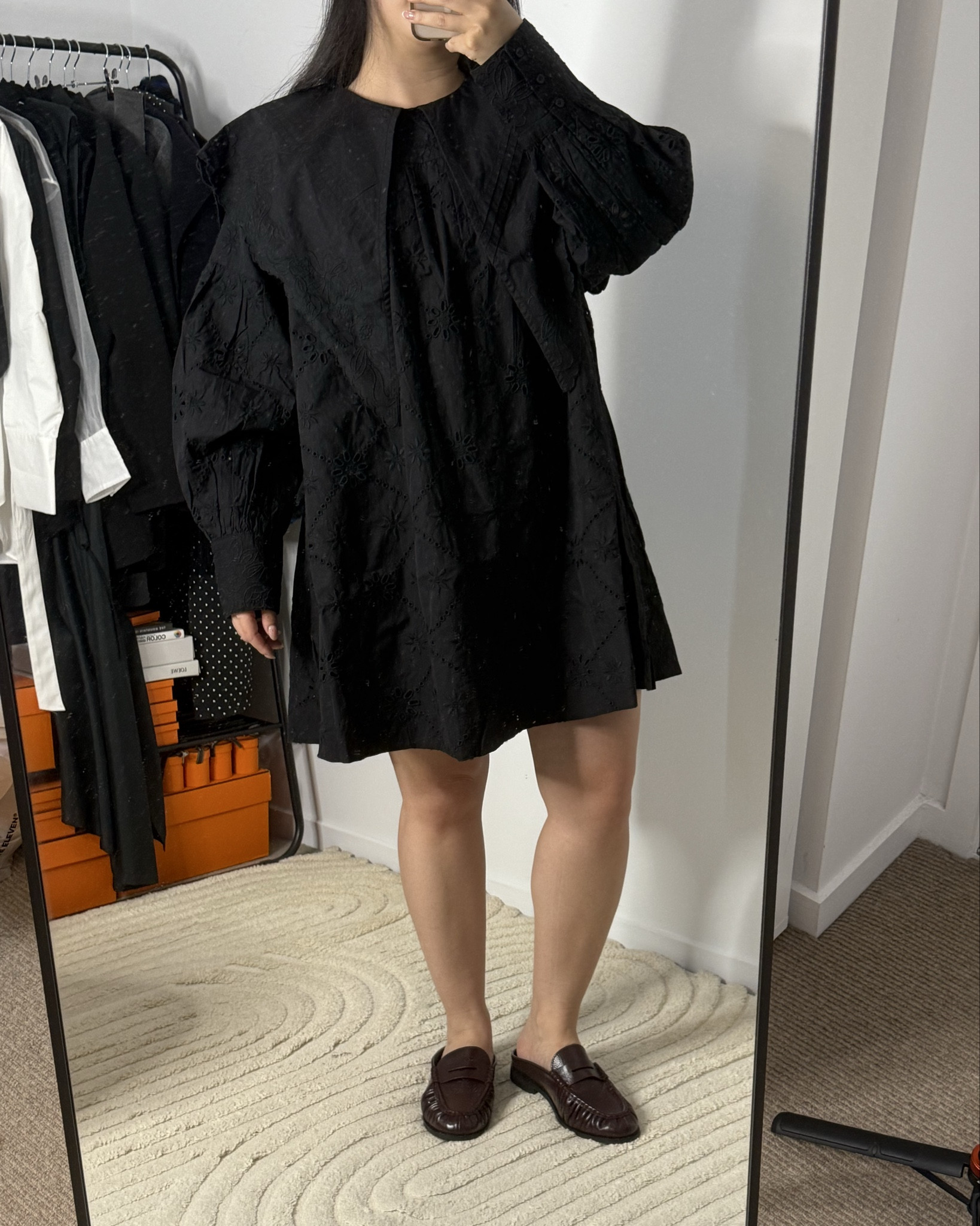 The cutest LBD for autumn 🍂 and these plum mules are the comfiest shoes ever 

#LTKautumn #LTKaustralia #LTKwinter