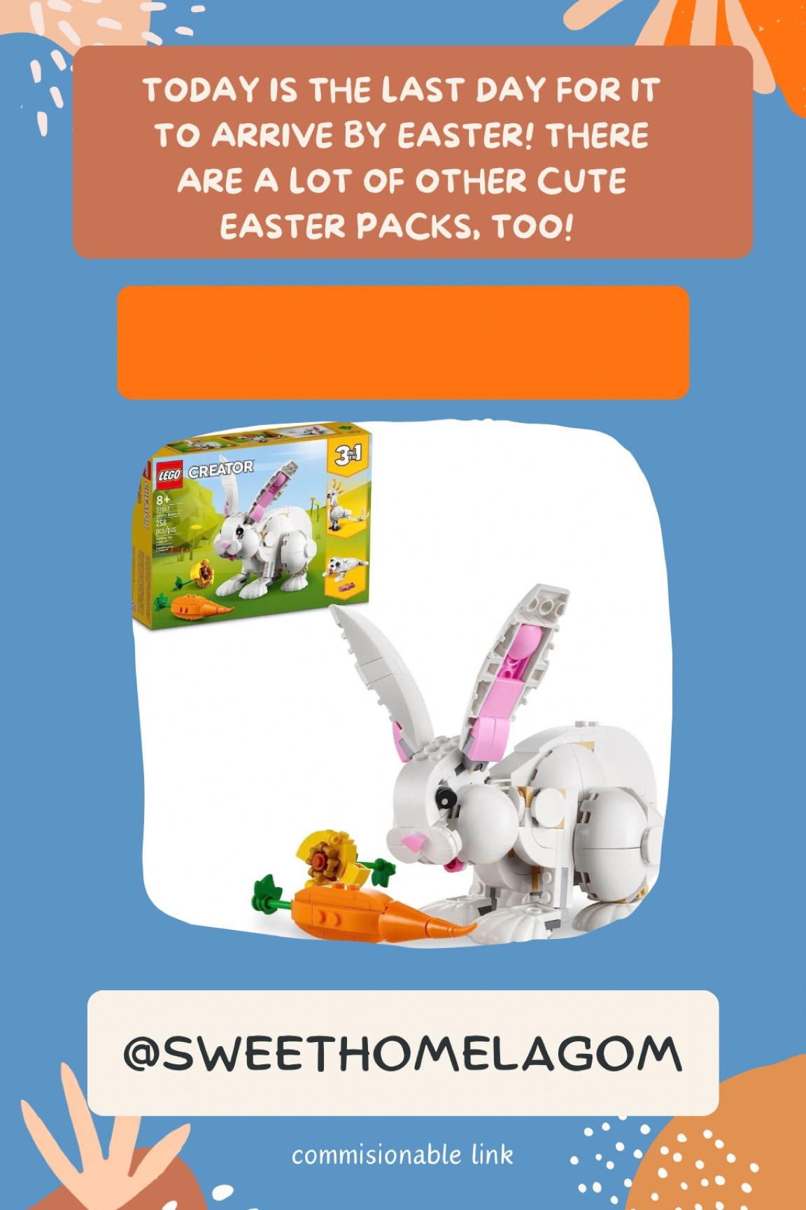 Legos: fun for ages 1-99. Truly! I love bunnies so I love the Easter LEGOs the most! 

#LTKfamily #LTKSeasonal #LTKkids