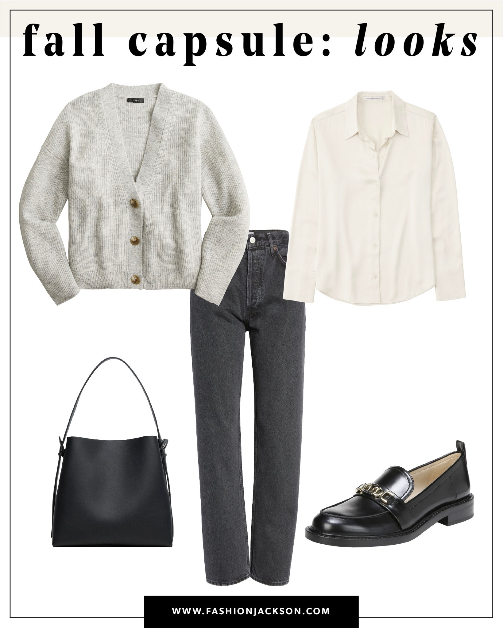 Fashion Jackson fall capsule wardrobe #fallfashion #falloutfit #outfitinspo 

#LTKunder100 #LTKstyletip #LTKSeasonal