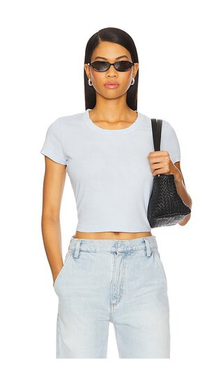 COTTON CITIZEN Standard Baby Tee in Baby Blue. - size S | Revolve Clothing (Global)