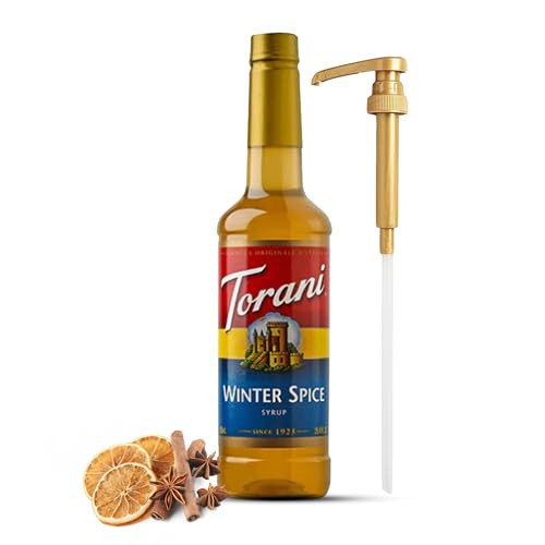 Winter Spice Syrup for Coffee & Cocktails 25.4 Ounces Coffee Flavoring for Drinks with Fresh Finest Coffee Syrup Pump | Amazon (US)