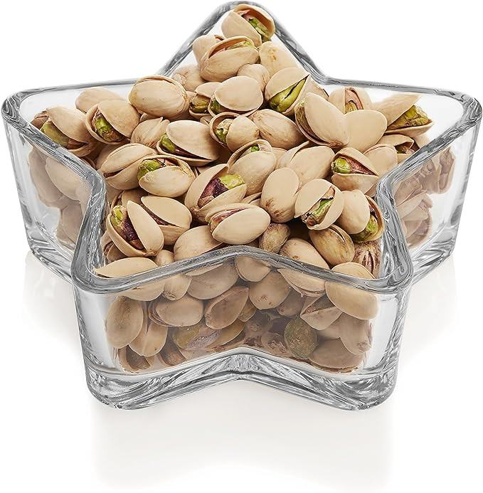 Libbey Star Shaped Glass Bowls, Set of 6 | Amazon (US)