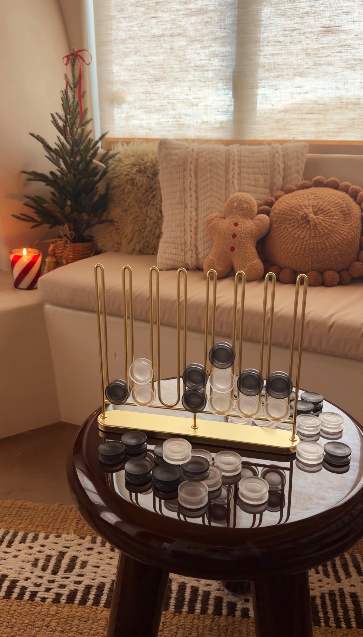 Cute modern take on a connect 4 game from All Modern. Love these holiday touches  

#allmodernpartner #giftideas 

#LTKStyleTip #LTKSeasonal #LTKHome