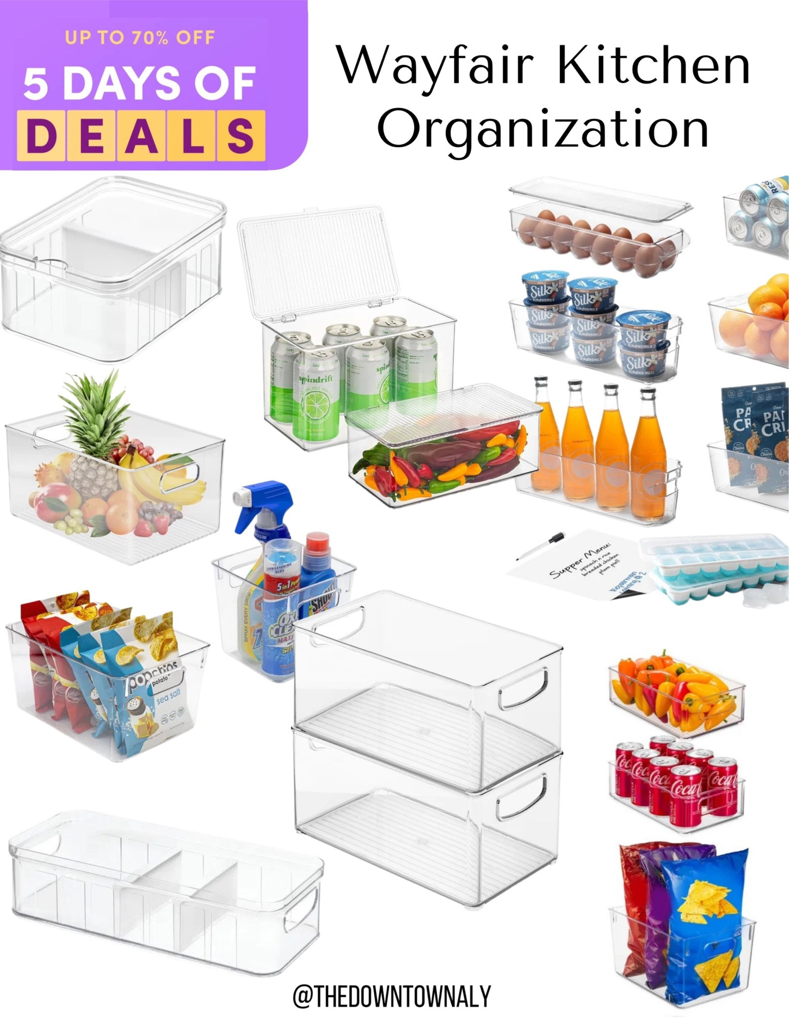 Sale Alert! Wayfair 5 Days of Deals Kitchen Organization 

#LTKBacktoSchool #LTKhome #LTKsalealert