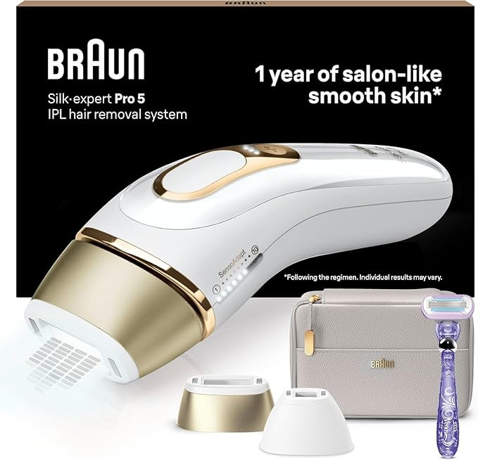 IPL Silk·Expert Pro 5 PL5157 Latest Generation IPL, Holiday Gifts for Women and Men, at-Home Hai... | Amazon (US)