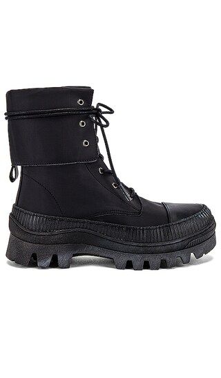 Goldie Combat Boot in Black | Revolve Clothing (Global)