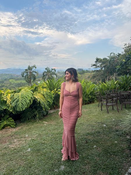 Found the prettiest dress for a wedding in Colombia! It’s super comfortable and stretchy! Loved it! 
It runs a little small. I went up a size and got size small. 
Revolve, wedding guest dress, maxi dress, spring wedding guest dress

#LTKwedding #LTKparties #LTKfindsunder100