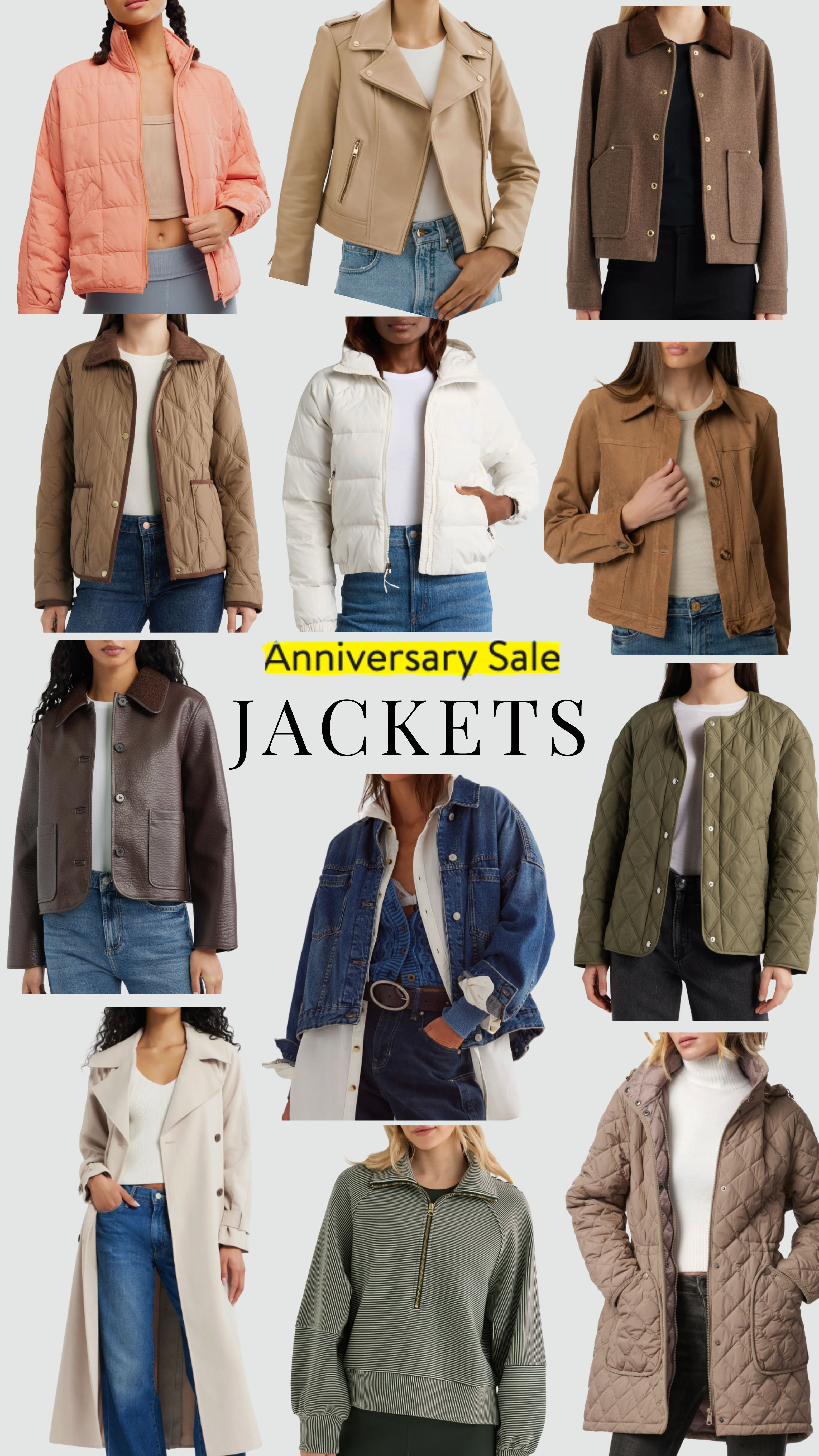 Fall layers are calling 🍂🤎 The Nordstrom Sale is the perfect time to invest in jackets you’ll reach for year after year. From classic leather and suede styles to cozy everyday layers, these are the pieces that instantly elevate any outfit and make the transition into cooler weather effortless. ✨ 

 #LTKootd #LTKSeasonal #LTKSaleAlert