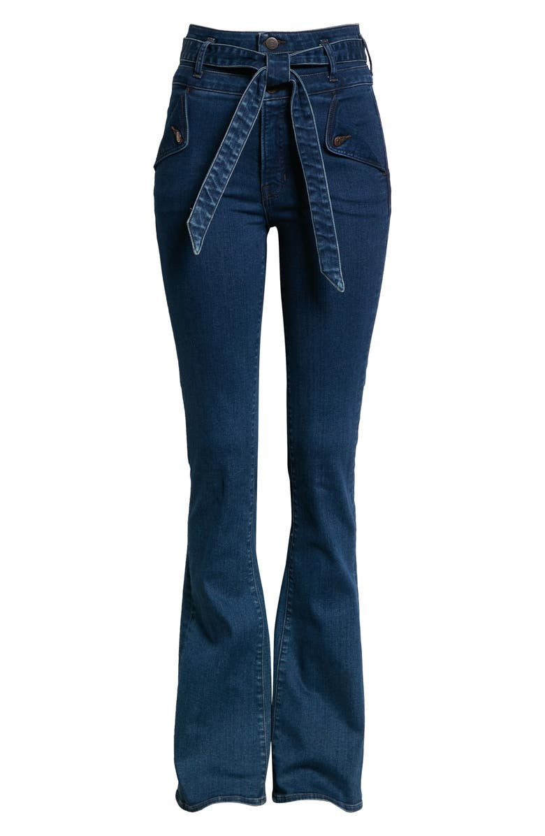 Giselle High Waist Slim Flare Jeans | Nordstrom