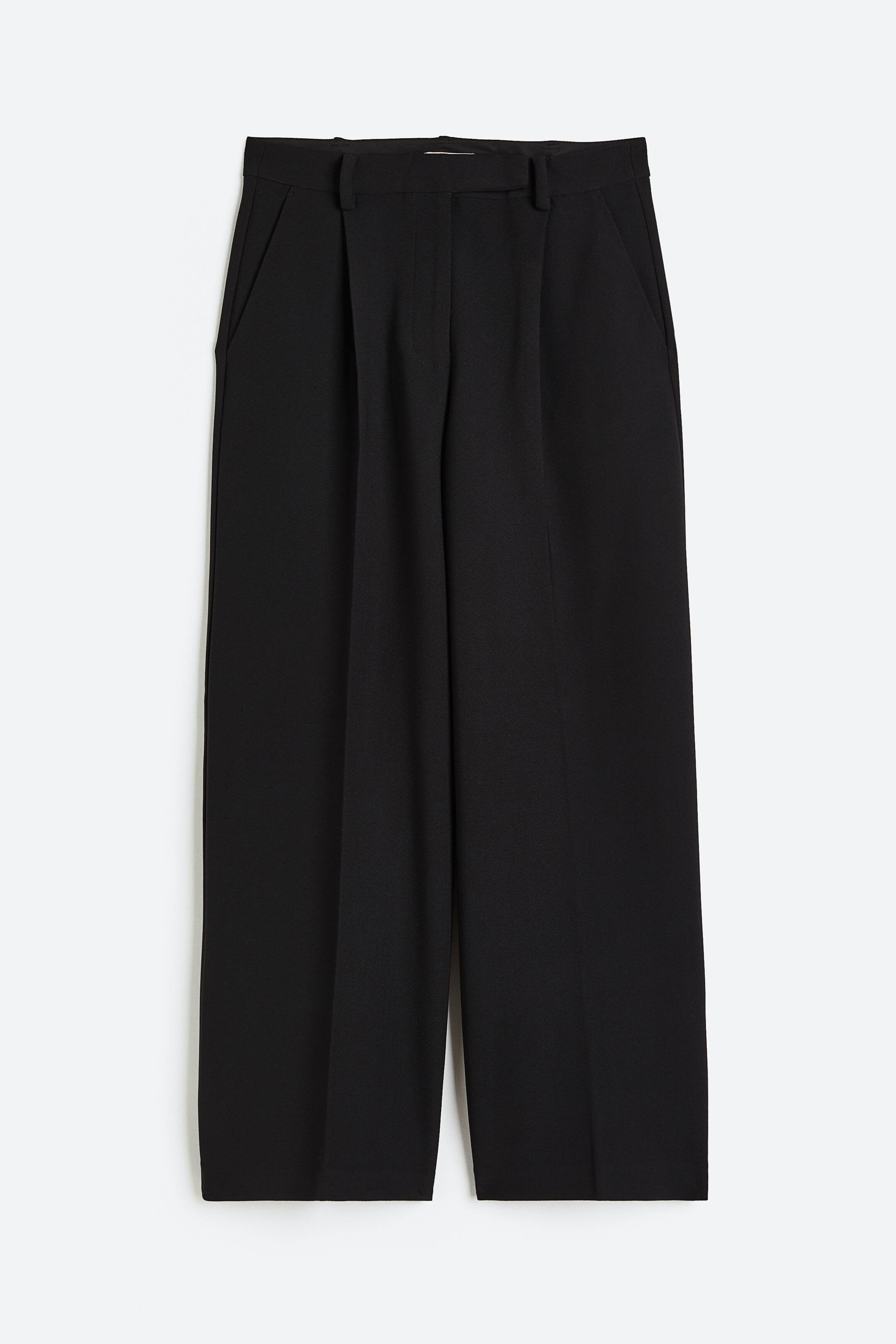 Tailored trousers - Black - Ladies | H&M GB | H&M (UK, MY, IN, SG, PH, TW, HK)