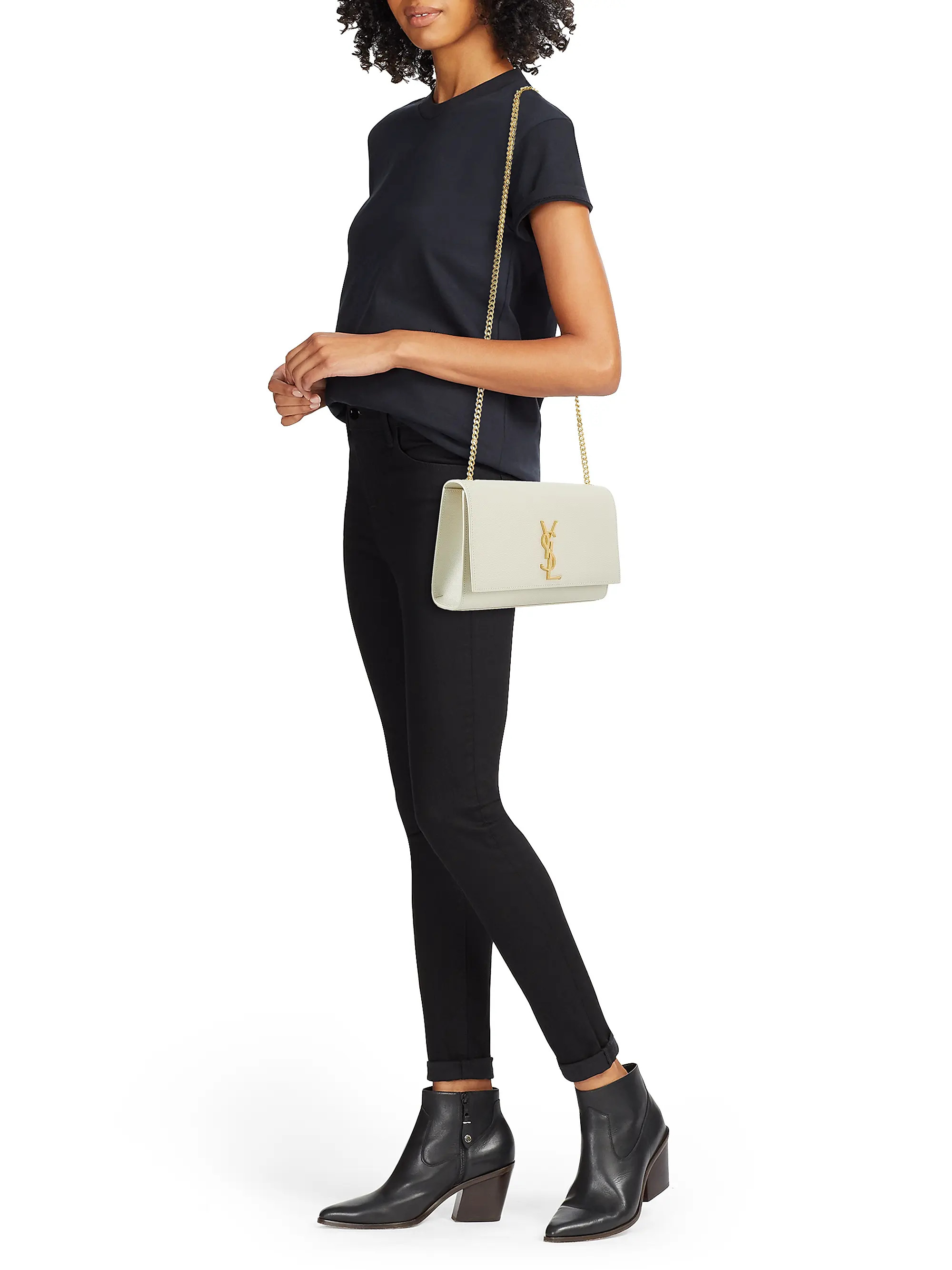 Medium Kate Leather Shoulder Bag | Saks Fifth Avenue