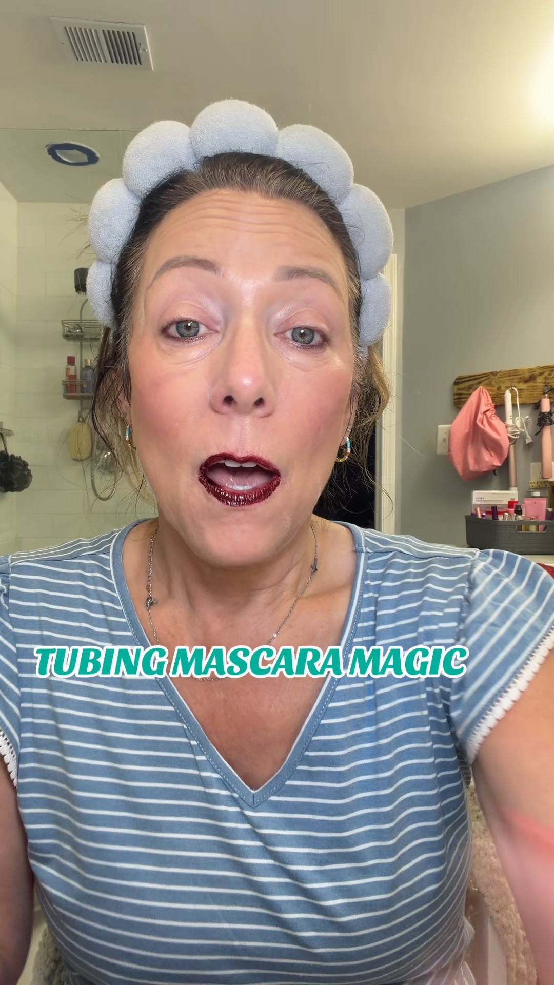 And the Maybelline Super Tubes Mascara has been SUCH a good one because it gives my lashes length and definition without feeling heavy or getting messy throughout the day. #maybelline
#tubingmascara
#mascara
#drugstoremakeup
#over50beauty