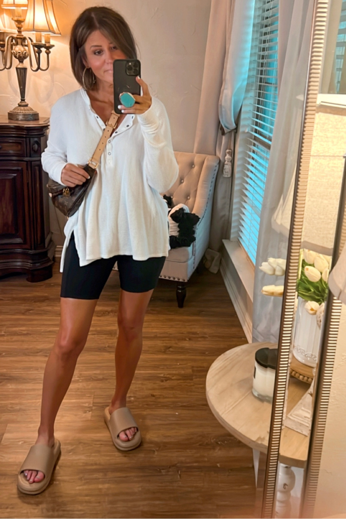 My favorite henley is on sale.  I get the size medium for an oversized fit.  

#LTKstyletip #LTKsalealert #LTKunder50