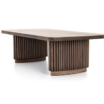 Ridged Base Coffee Table | West Elm (US)