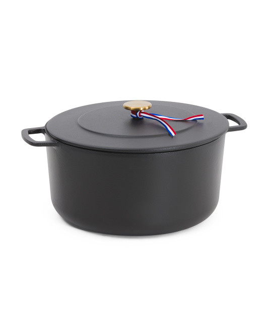 11.6qt Cast Iron Recycled Dutch Oven | TJ Maxx