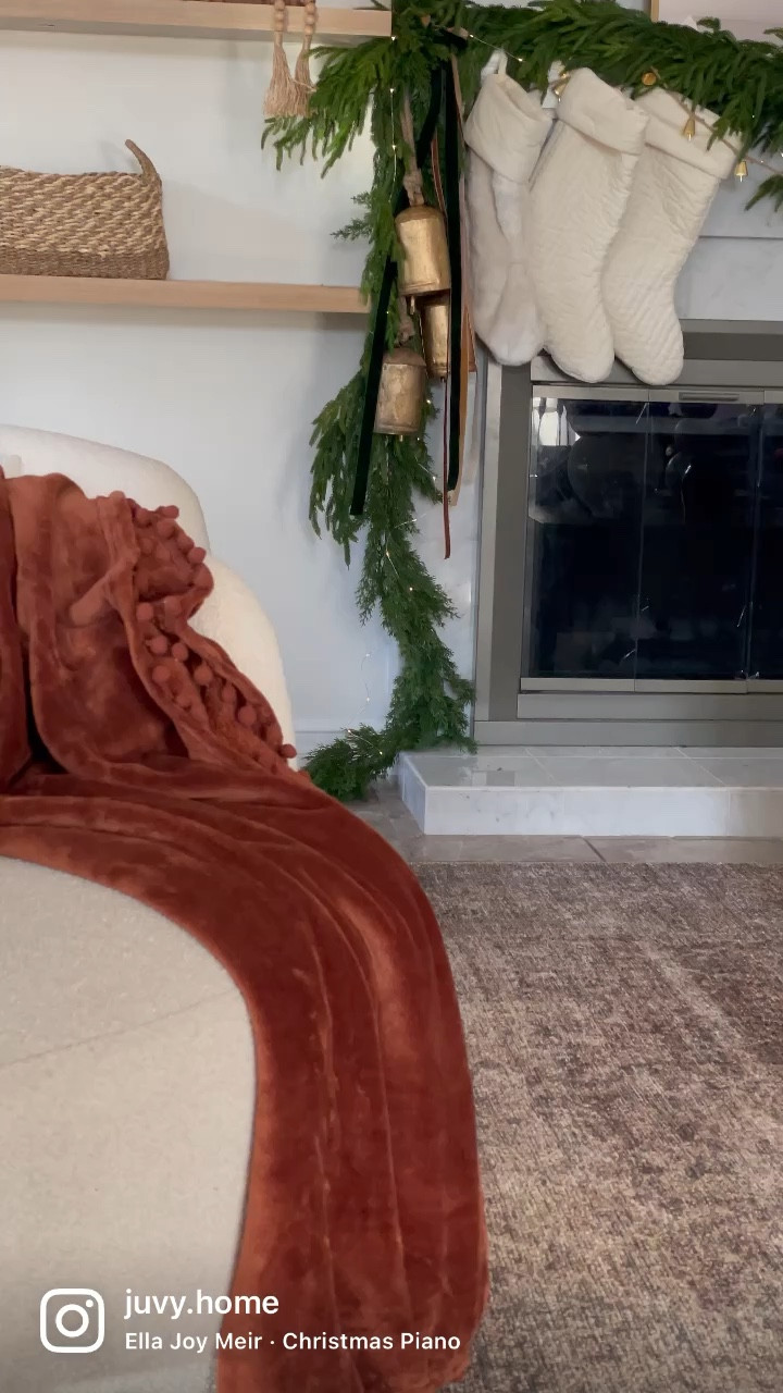 Cozy throw blanket. Pompom details. 

#LTKGiftGuide #LTKhome #LTKHoliday