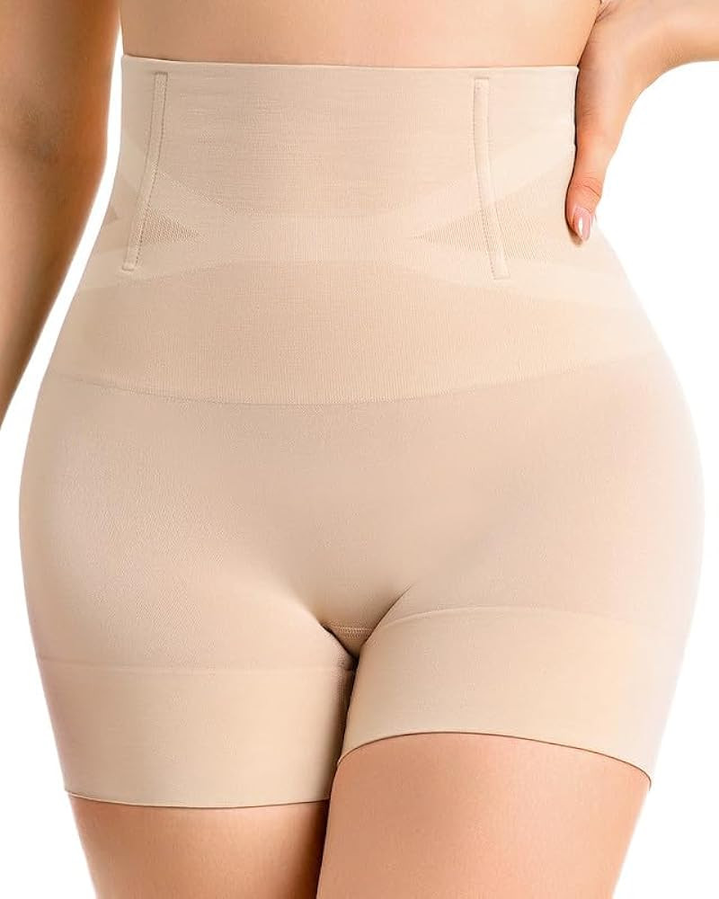 Shapewear for Women Tummy Control High Waist Body Shaper Thigh Slimmer Butt Lifter Shapewear Shor... | Amazon (US)