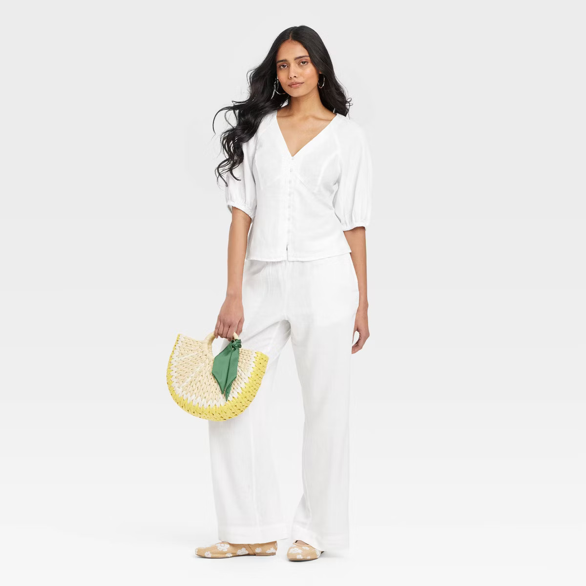 Women's Linen Blouse - A New Day™ | Target