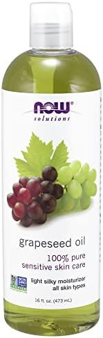 NOW Solutions, Grapeseed Oil, Skin Care for Sensitive Skin, Light Silky Moisturizer for All Skin ... | Amazon (US)