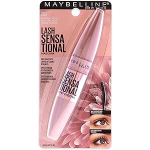 Maybelline New York Lash Sensational Washable Mascara, Blackest Black, (Packaging May Vary) 0.32 Fl  | Amazon (US)