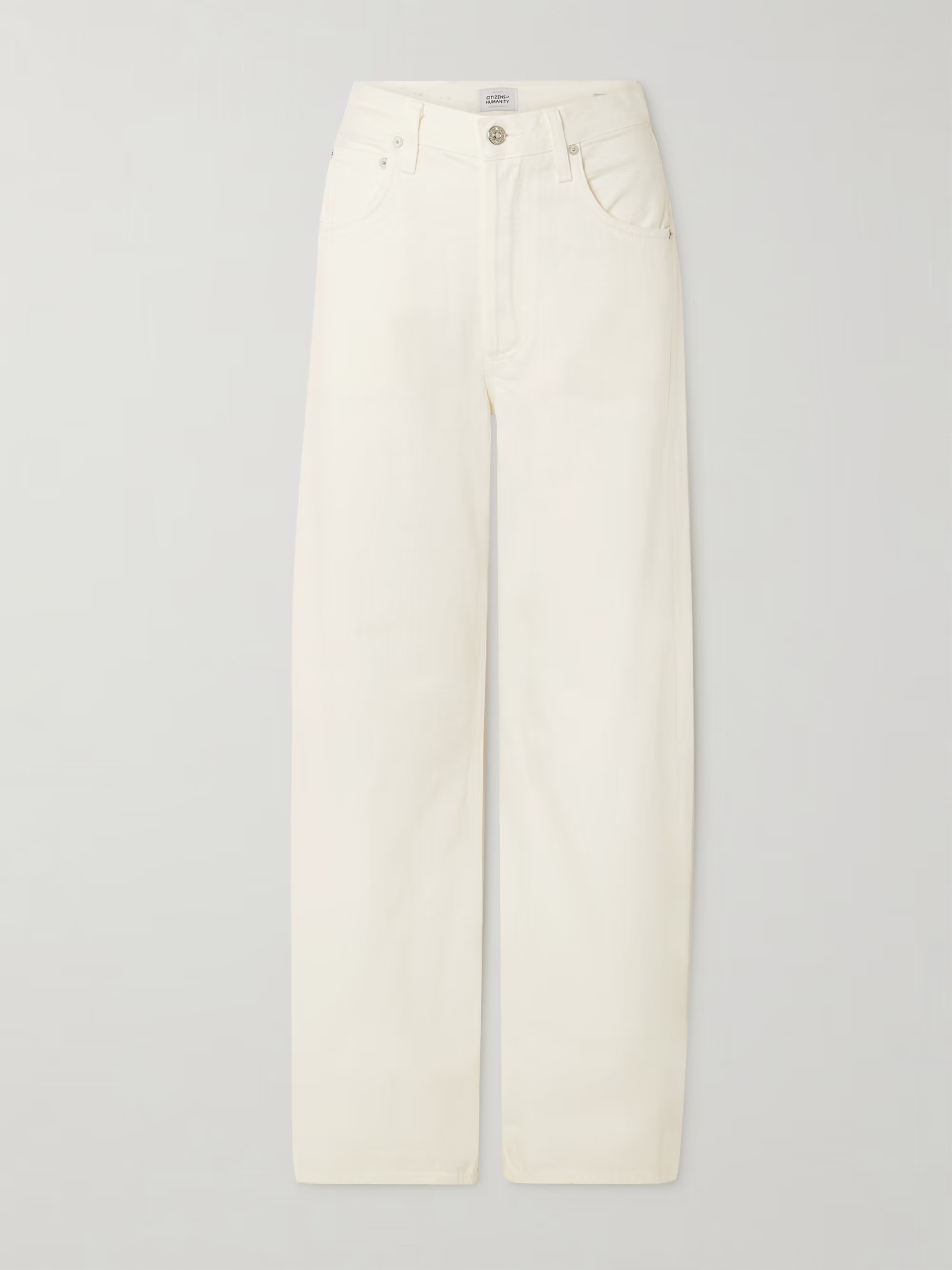 Ayla Baggy Cuffed Crop cropped high-rise wide-leg jeans | NET-A-PORTER (UK & EU)