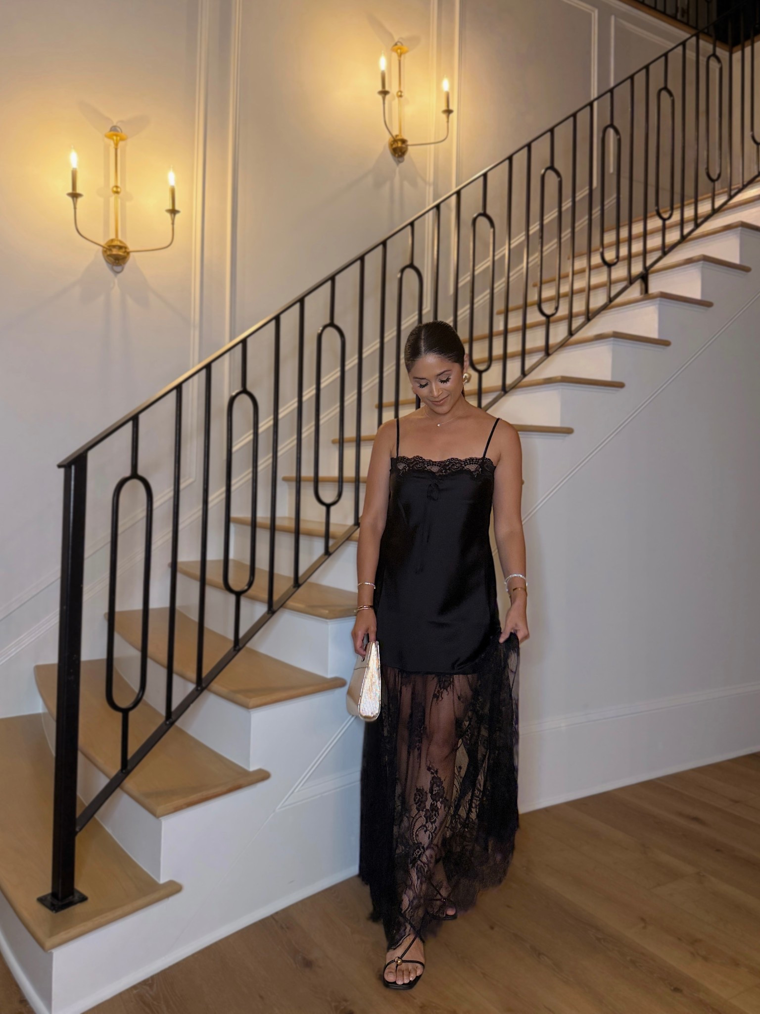 How gorgeous is this satin and lace dress! It’s so chic I think I need the cream too! Wearing the size small here, but I did have to have to hem it! 



#LTKWedding #LTKootd