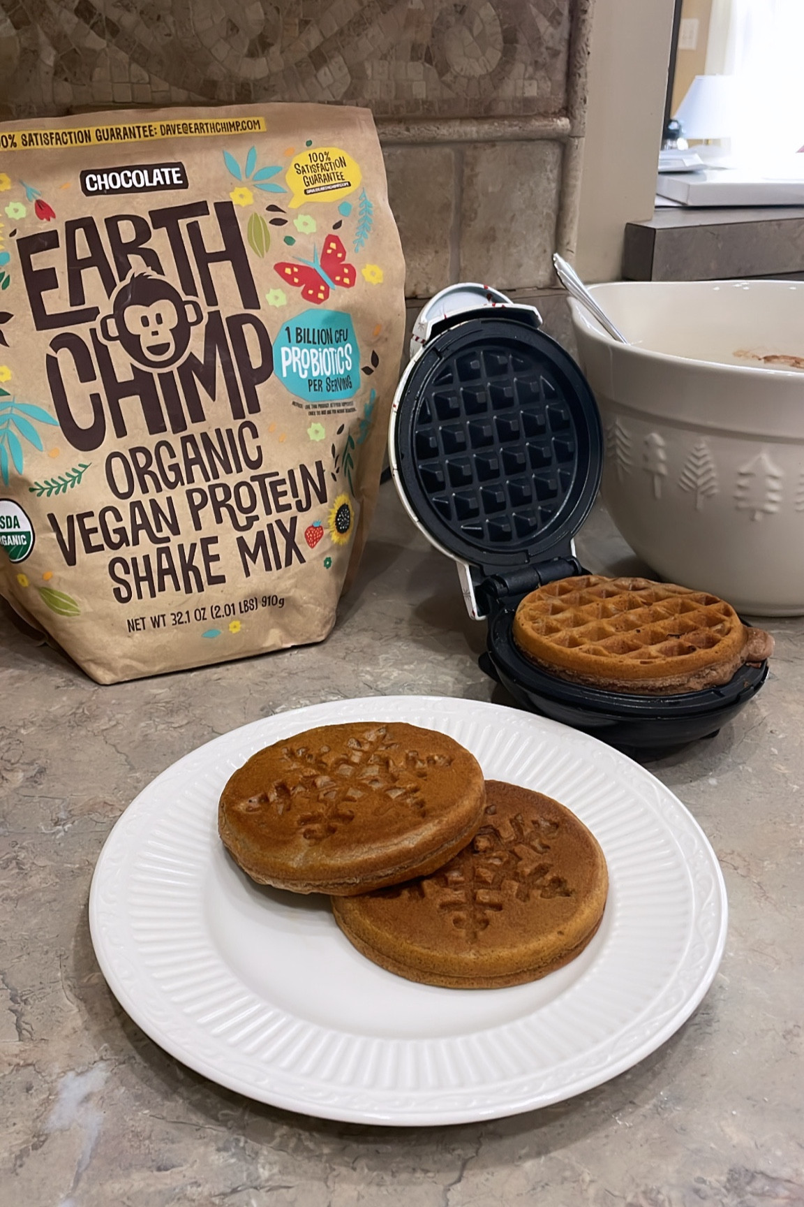 Protein Waffle Breakfast 

#LTKhome