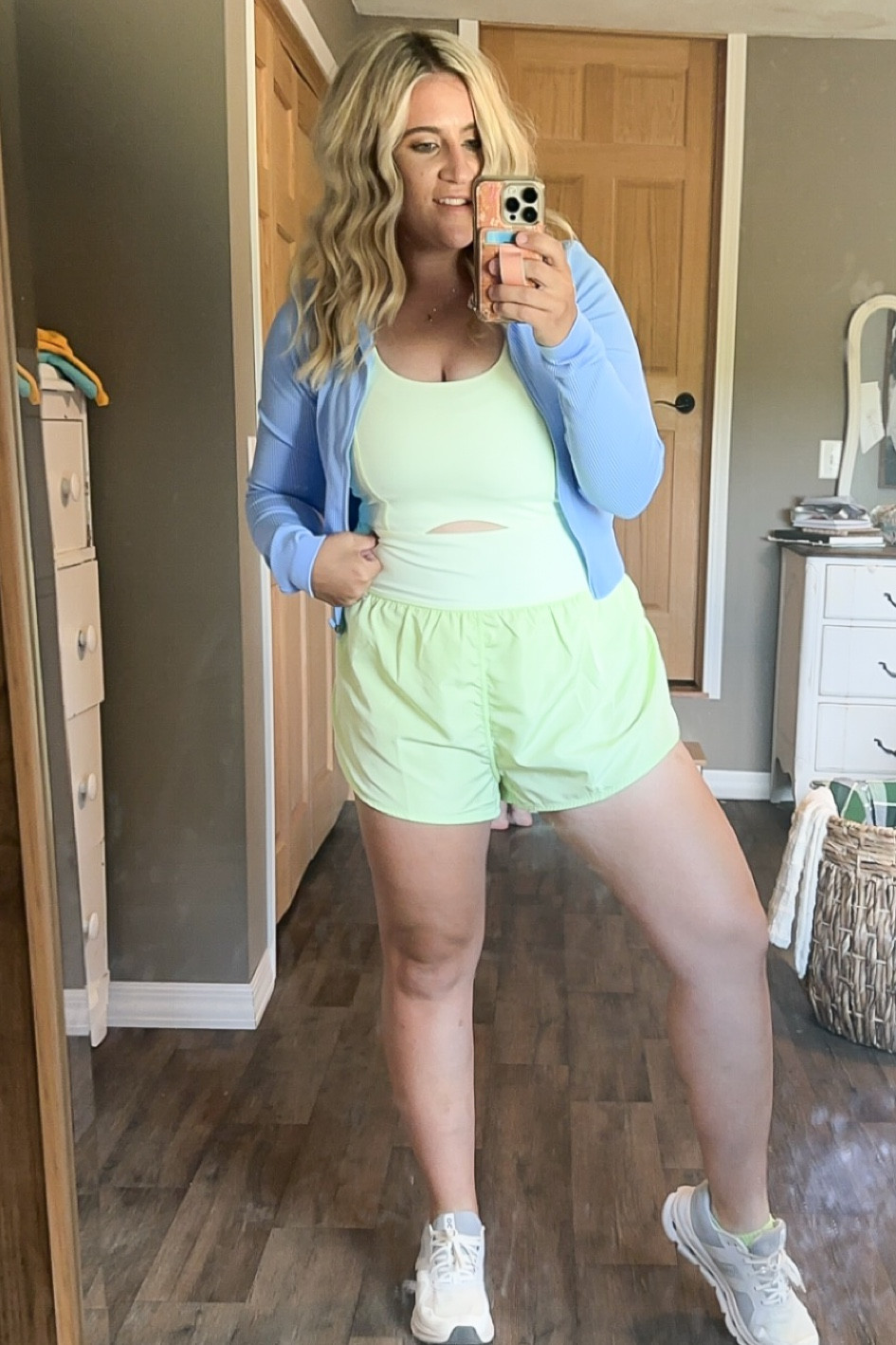The Post entire site is 40% off!!! Loving this Varsity Romper from them that comes in several colors! I’m wearing a large. 