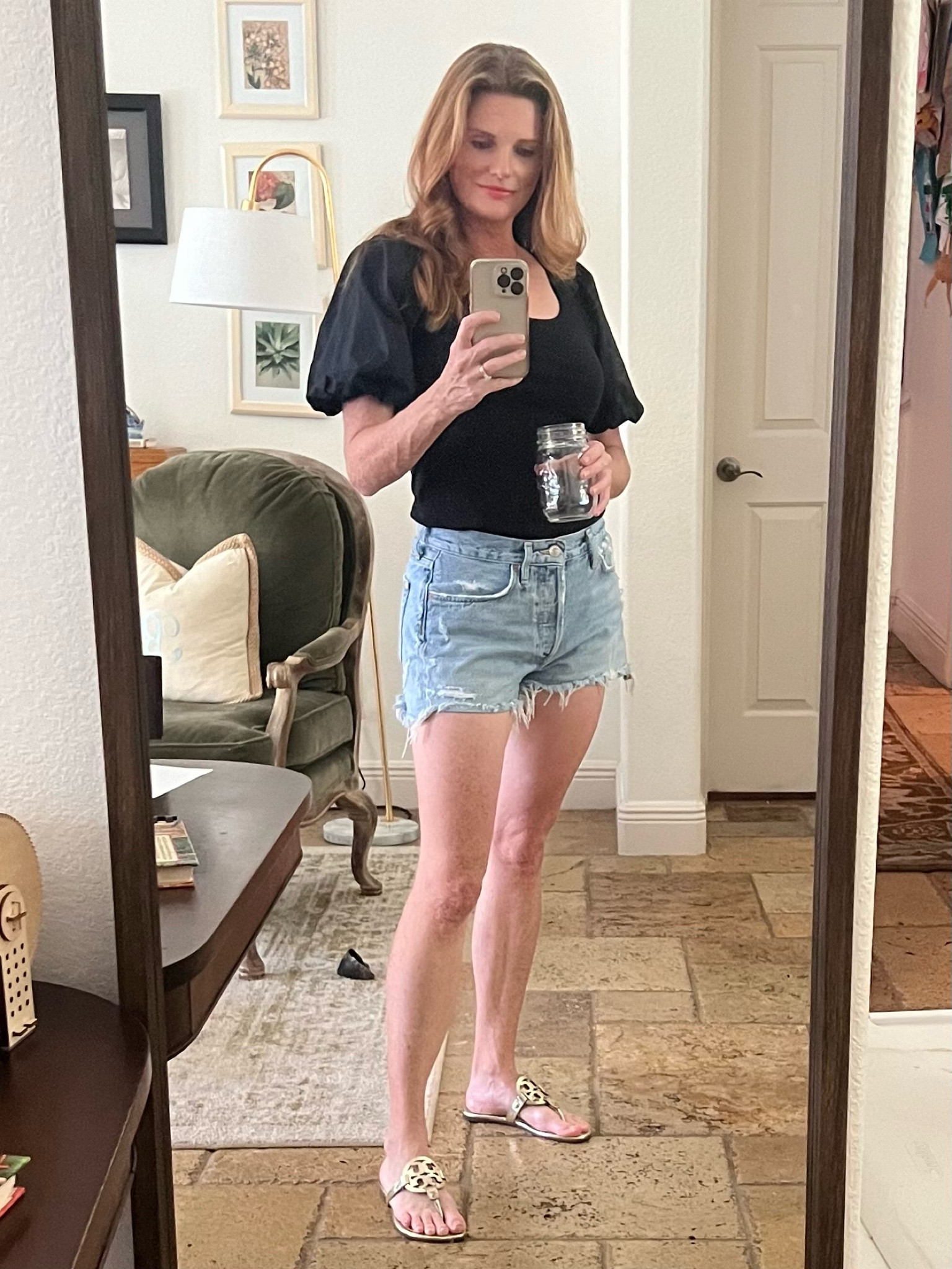 I don’t think I will ever get tired of my gold Tory Burch sandals.. just got a replacement pair after my previous pair finally wore out! They go with everything! Living in Florida also means I wear them year round. 

#LTKOver40 #LTKStyleTip #LTKShoeCrush