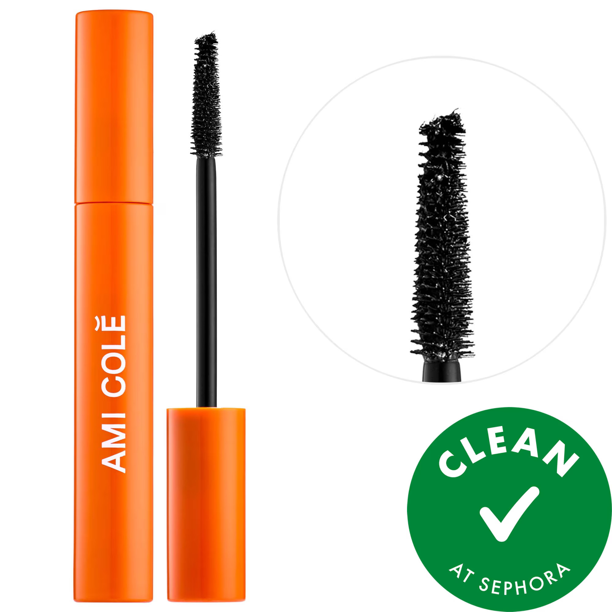 Ami Colé Lash-Amplifying Volumizing & Lengthening Mascara Rich Black 0.3 oz / 9 ml | Sephora (US)
