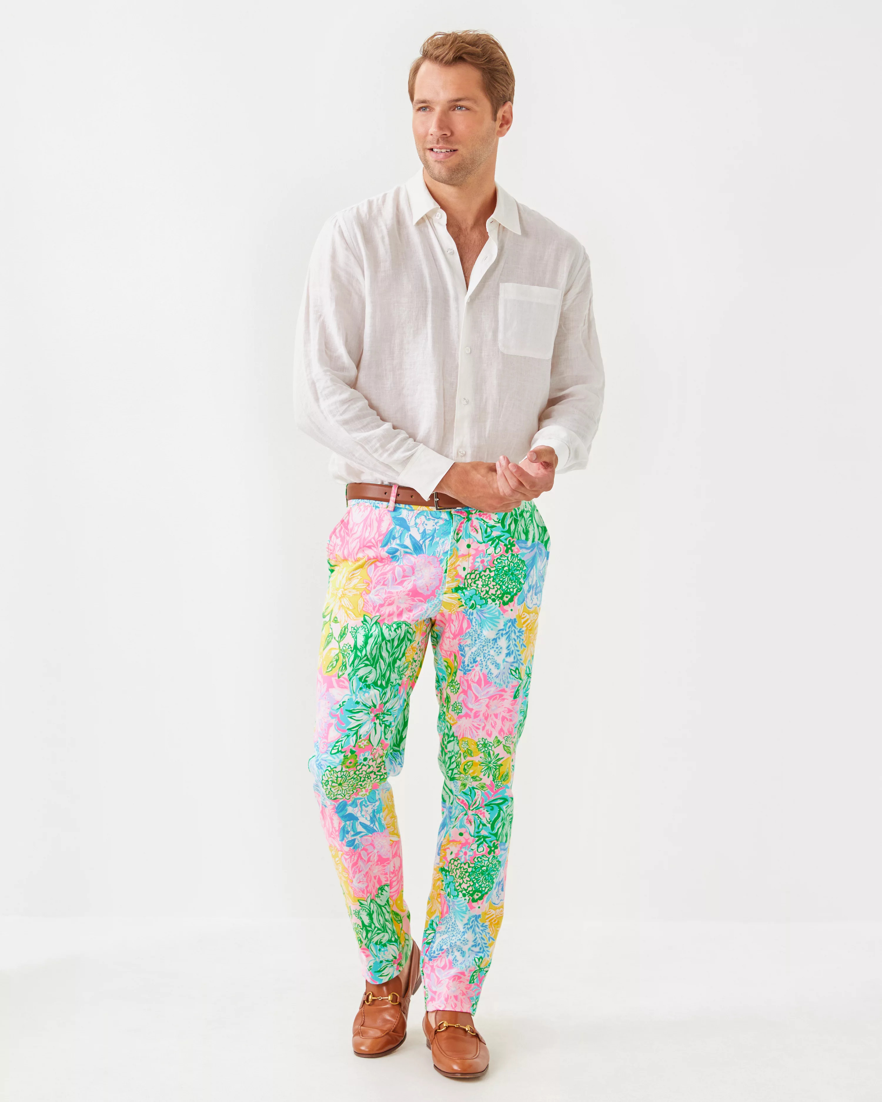 Men's Stuff 34" Mizner Stretch Pant | Lilly Pulitzer