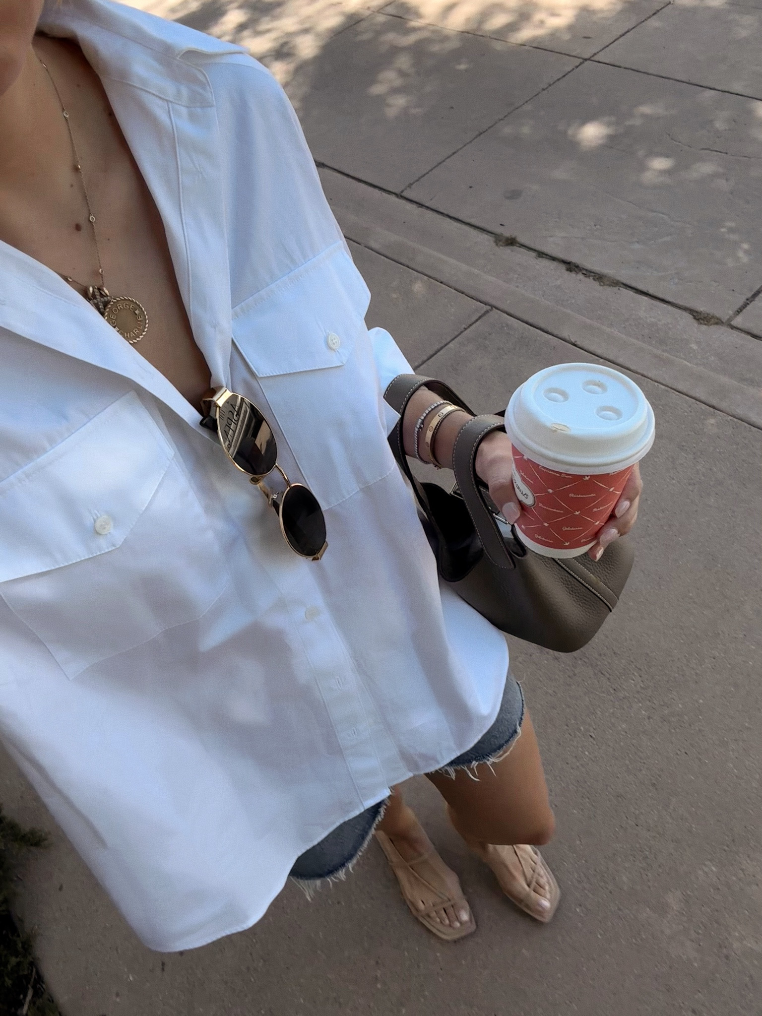 Colorado Outfit // Travel Look // Summer Denim // Summer Shorts // Strap Sandals

#LTKShoeCrush #LTKSeasonal #LTKStyleTip