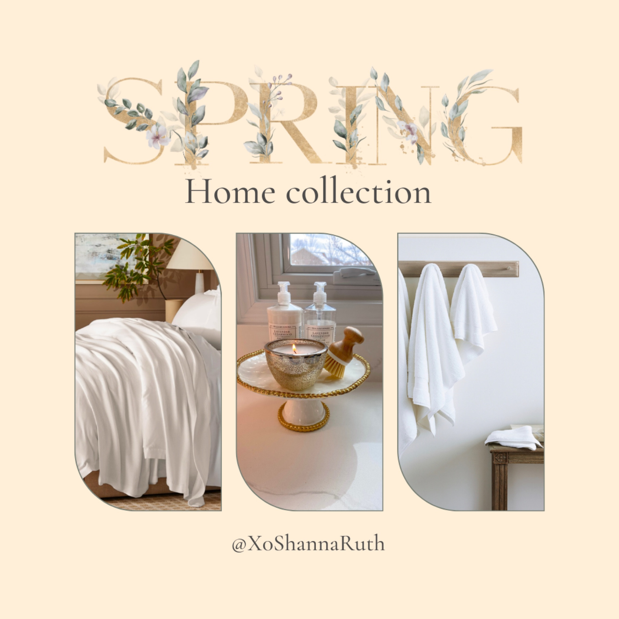 Spring Home Essentials 
Add Luxury to your home 

#LTKunder100 #LTKhome #LTKbeauty