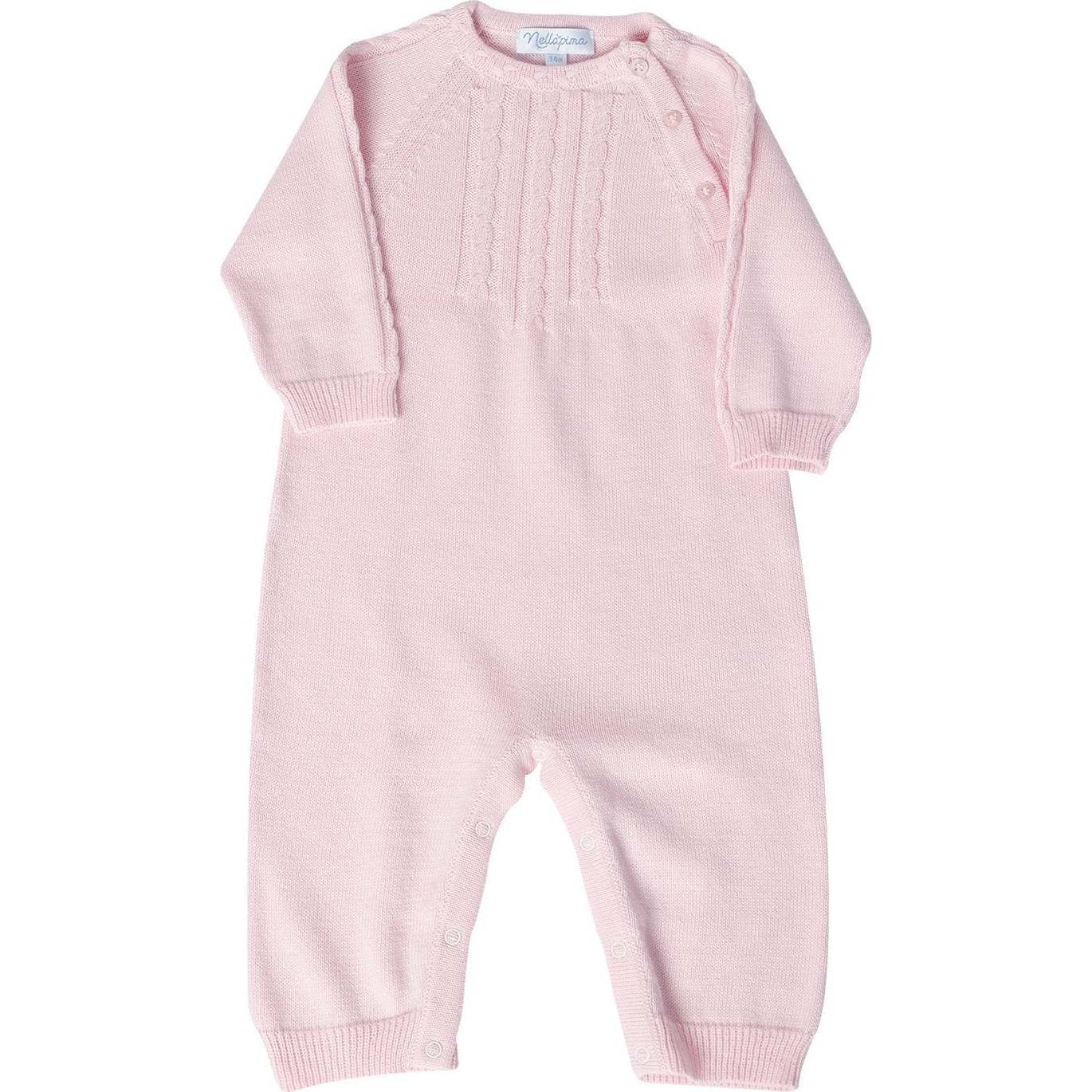 Nella Knit Bodysuit, Pink | Maisonette