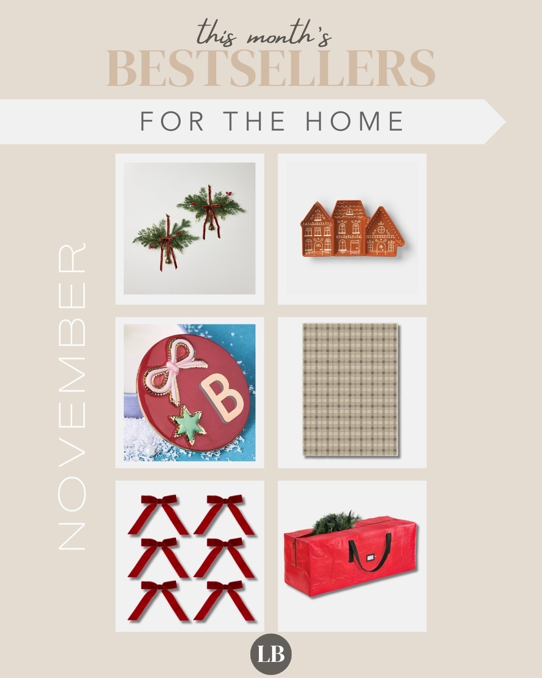 November bestsellers - for the home

#LTKHoliday #LTKHome #LTKCyberWeek