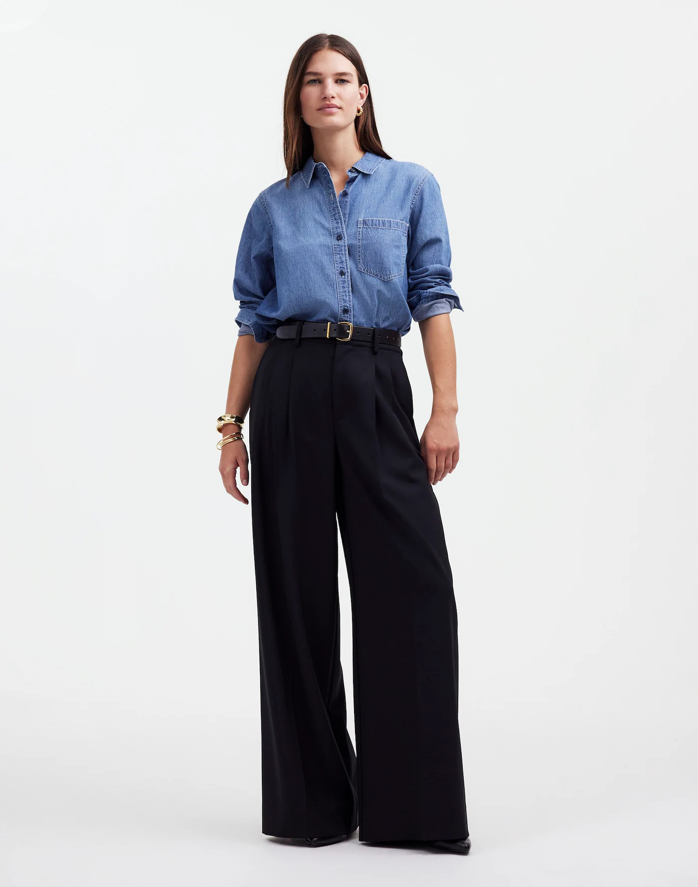 The Harlow Superwide-Leg Trouser | Madewell | Madewell