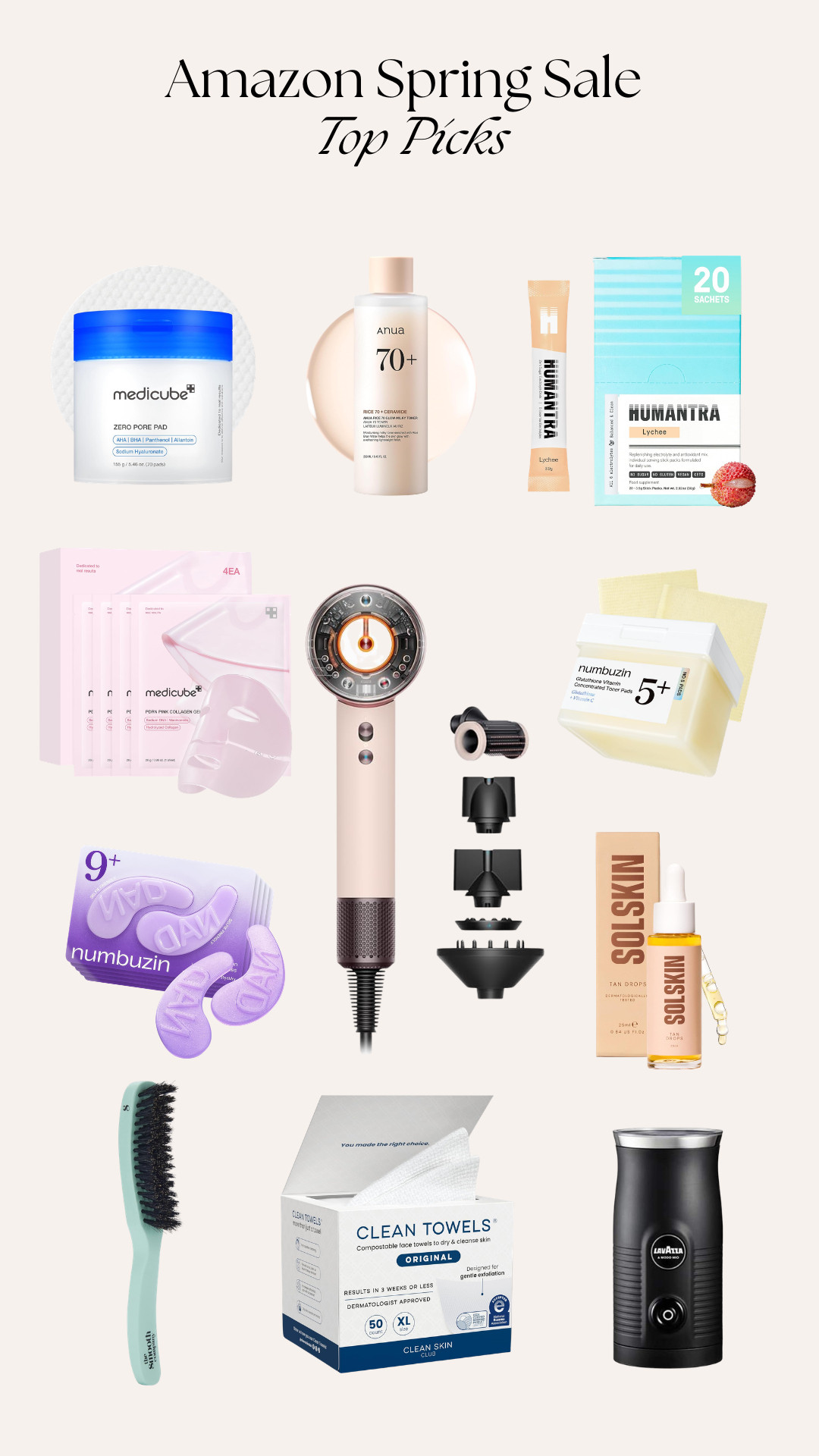 Amazon Spring Sale 2026 Top Picks
Beauty, Haircare, Medicube Mask, Self Tanner 

 #LTKspring #LTKgiftguide #LTKeurope