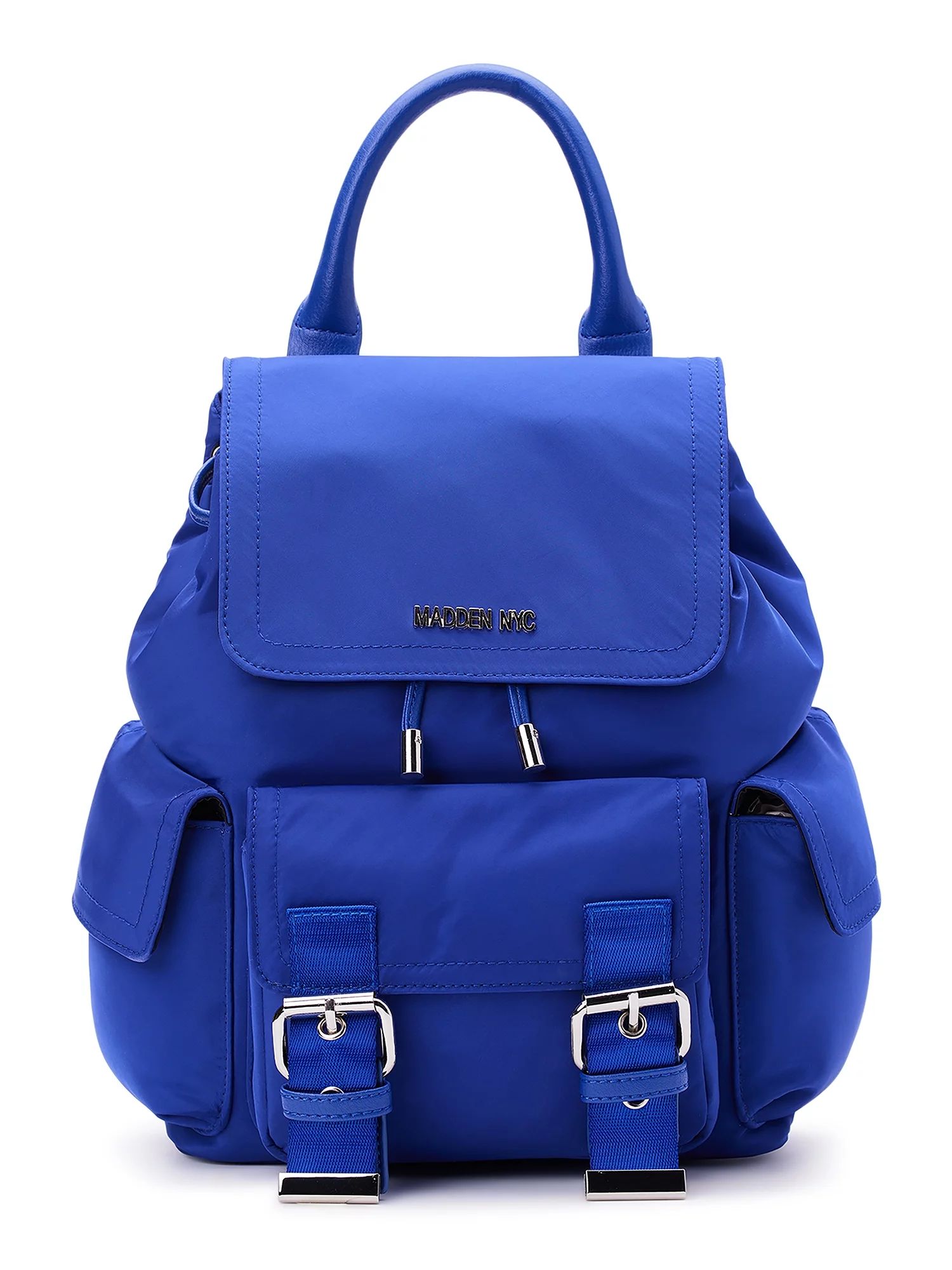 Madden NYC Women's Buckle Flap Backpack, Blue | Walmart (US)