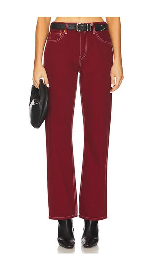RE/DONE The Standard Jeans in Red. - size 26 | Revolve Clothing (Global)