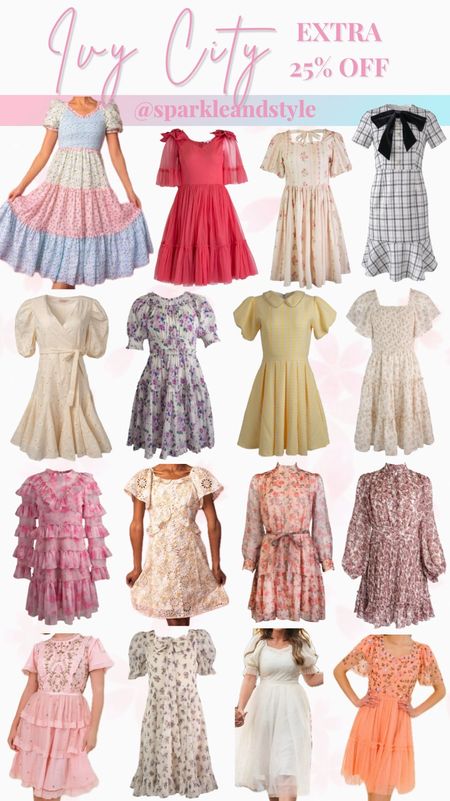 Ivy City dresses - extra 25% off sale styles with code Memorial24 🩷

#LTKFindsUnder100 #LTKSaleAlert #LTKWedding
