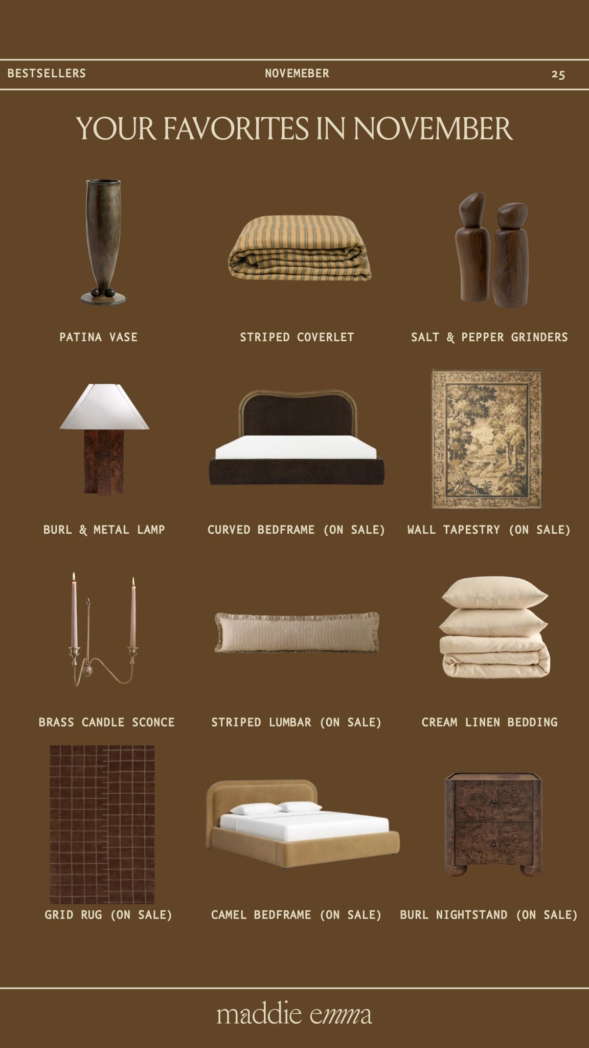 your favorites in November 

#LTKHome