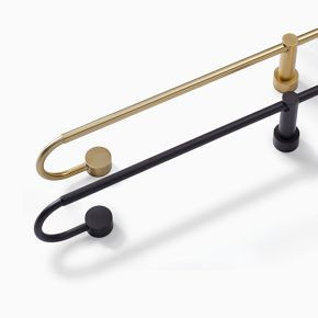 Swoop Adjustable Blackout Curtain Rod | West Elm (US)