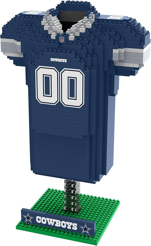 FOCO Dallas Cowboys NFL 3D BRXLZ Jersey Puzzle | Amazon (US)