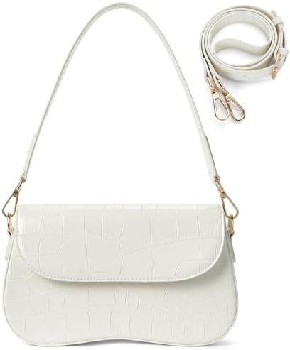 Telena Shoulder Bag for Women Shoulder Purse Vegan Leather Handbags Crossbody Purses with 2 Remov... | Amazon (US)