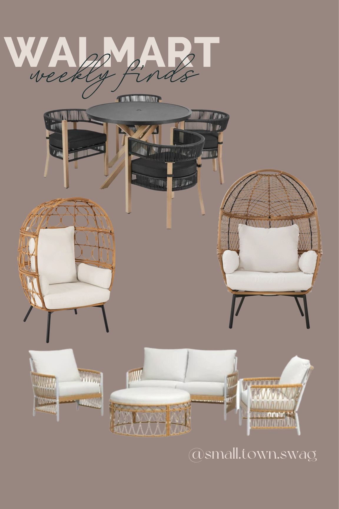 Walmart boho patio vibes 💙💛
.
.
.

budget finds // affordable finds // budget finds // affordable // budget // family fashion // family style // women’s fashion // women’s style // kids fashion // kids style // family friendly // look for less // Walmart // free assembly /// walmart finds // walmart sale // Lighting // lights // light // lamp // lamps // pendant lights // bathroom lighting // Bedroom lighting // kitchen lighting // living room light // chandelier // fans // ceiling fan // bulbs // home finds // home // home decor // walmart home // walmart home decor // walmart decor // better homes and gardens // miranda lambert home // wanda june // affordable home decor // budget home // budget decor // budget home decor // affordable home decor // home finds // for the home // spring home // summer home // winter home // spring refresh // kitchen // living room // dining room // entertaining // dishes // dishwater // bakeware // cooking // for the home // home finds // decor // home decor // patio refresh // outdoor furniture // table // chairs // living room // family room // furniture // outdoor living // outdoor decor // modern decor // retro decor // boho // minimal // minimalist // black and white // neutral decor // neutrals // ottoman // table // coffee table // table and chairs // home refresh // fall home // spring home // summer home // winter home // fall refresh // spring refresh // affordable home decor // budget home // budget decor // budget home decor // affordable home decor // home decorations // interior design // home design // bedroom // target home // amazon home // walmart home // fall decor // spring decor // summer decor // winter decor // neutral home //affordable home // rug // chair // accent chair // console table // coffee table // dorm room // back to school // desk // home office // entertainment center // coffee table // pouf // outdoor living // dining // table and chairs // fire pit // egg chair

#LTKhome #LTKSeasonal #LTKsalealert