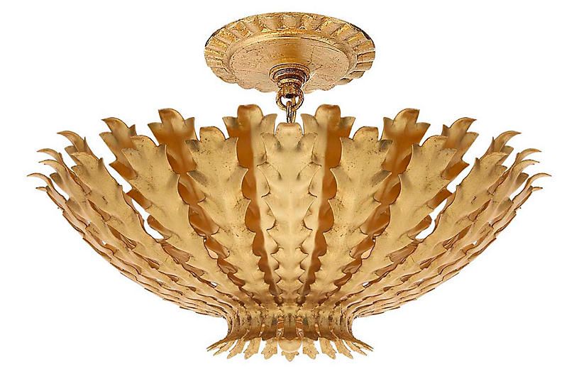 Hampton Chandelier, Gold | One Kings Lane